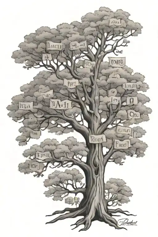 Family Tree Names Tyler And Mia