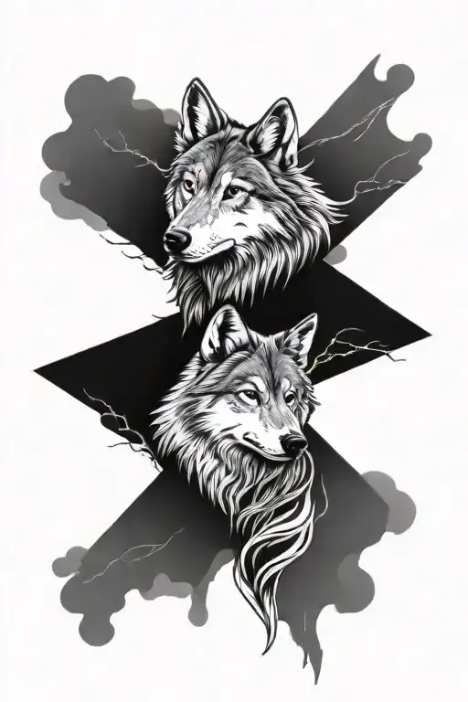 Five Wolf Sleeve