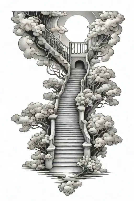 Stairway Leading To Heaven