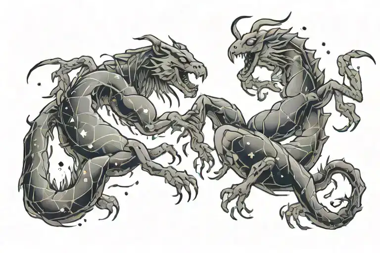 Leo And Scorpio Constellation