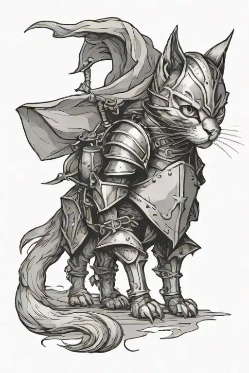 The Knight Cat