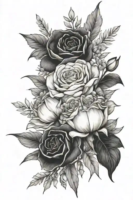 Birth Flower Bouquet