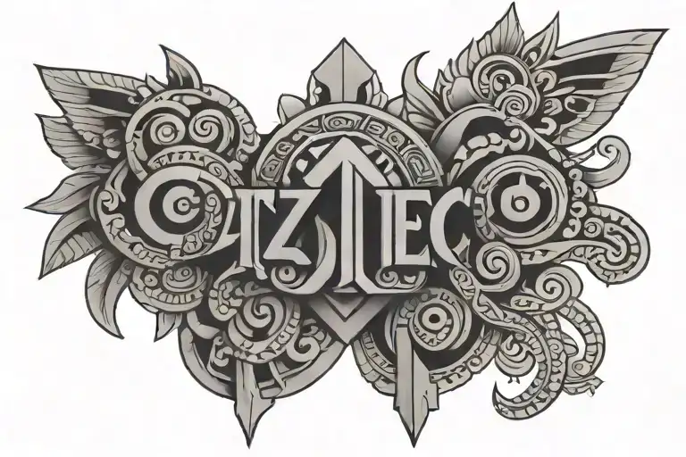 Aztec Letters A