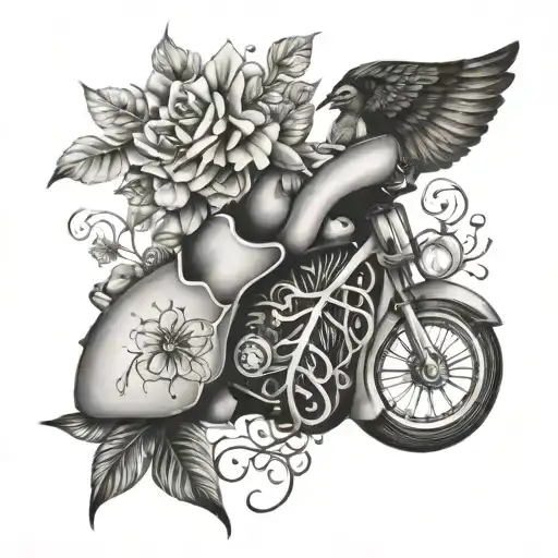 V-twin And Lungs Combined