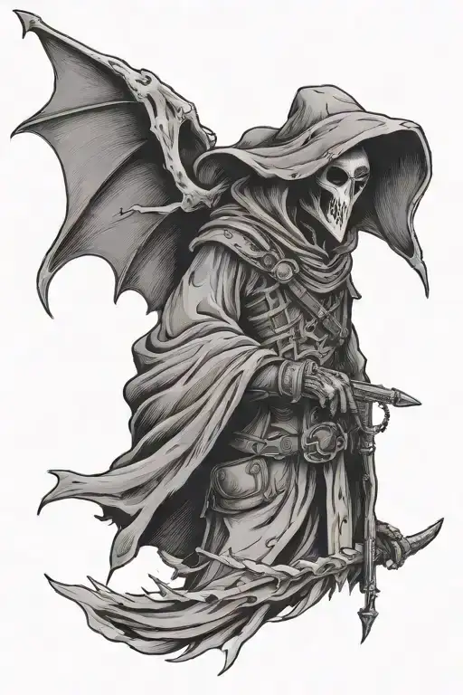 Reaper With Plague Doctor