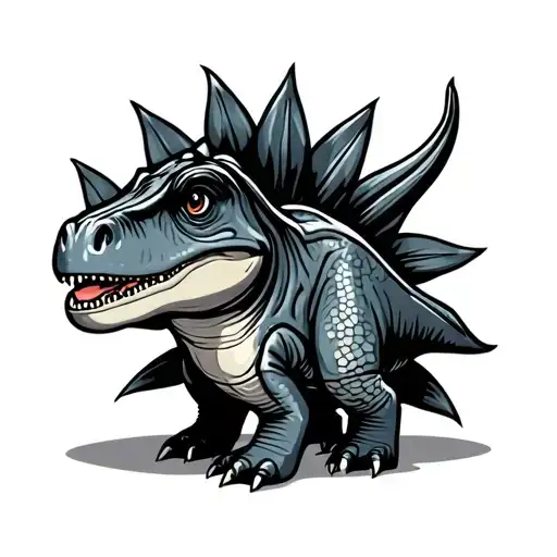 Cute Dinosaur Cartoon