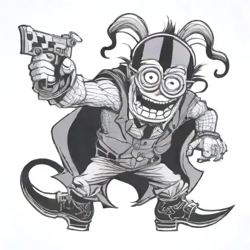 Minion As The Joker