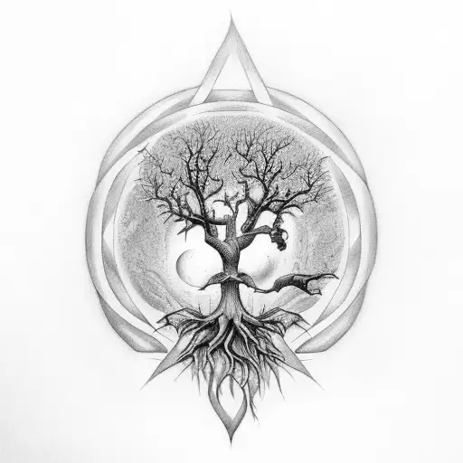 Tree Of Life With Phenix Halfmoon