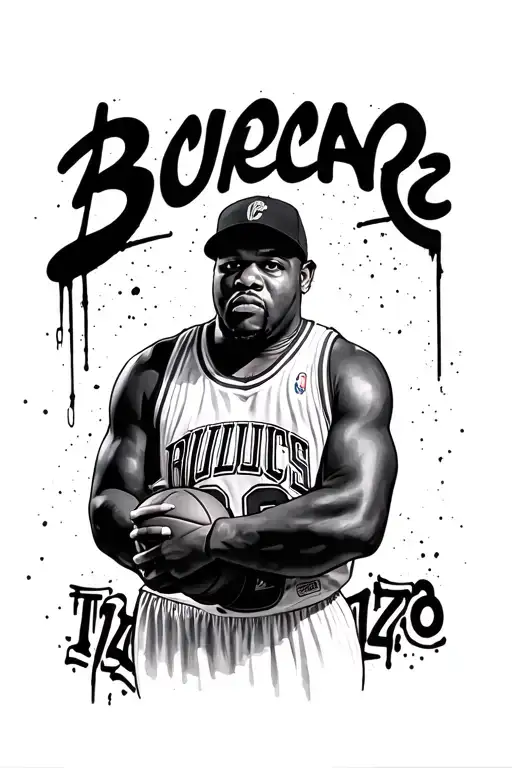 Biggie Smalls Kevin Durant Hip Hop Graffiti