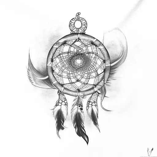 Dreamcatcher With Koi Fish