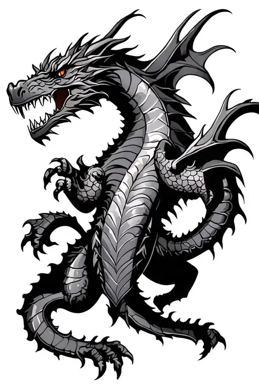 Dragon And Gladiator