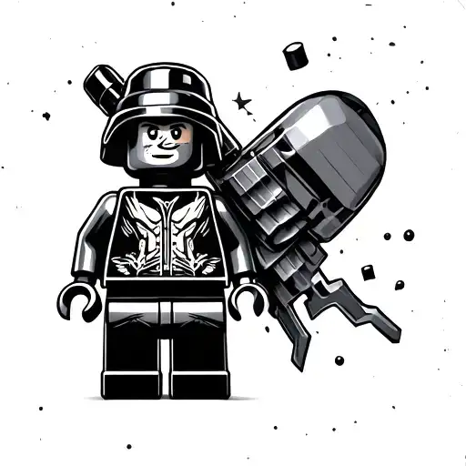 Lego Figure Album Cover