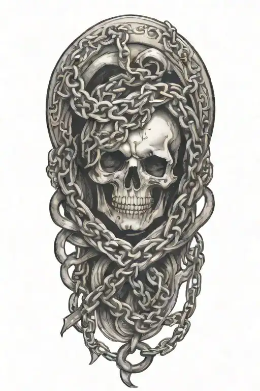 Free From The Chains That Bind Me With Banner Wrapped