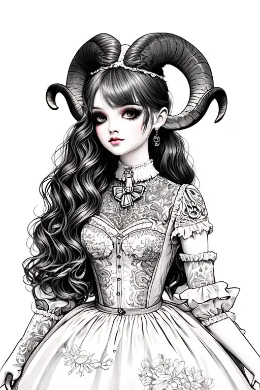 Adult Lolita Doll Aries