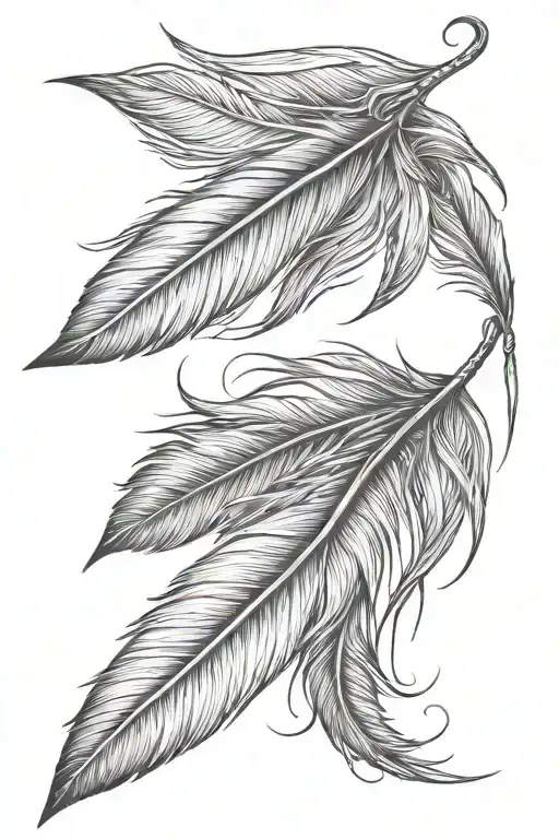 Hanging Feather