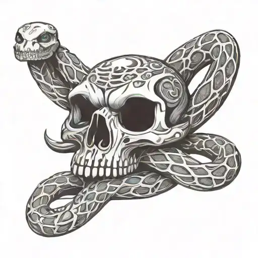 Slithering Skeleton Snake