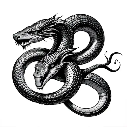 Aquarius Capricorn Snake Attacking