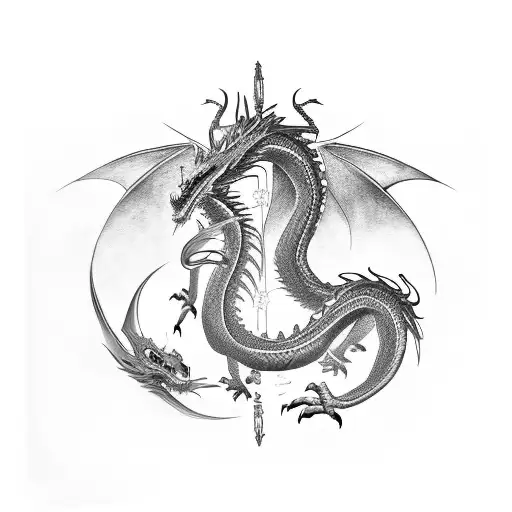 Dragon Eskeleto Dark