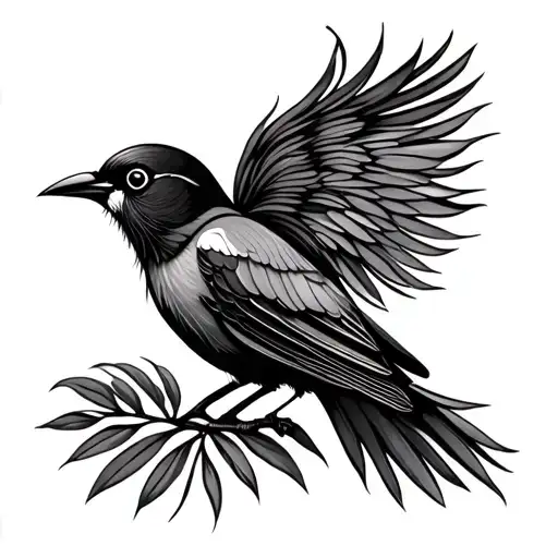 One African Love Bird