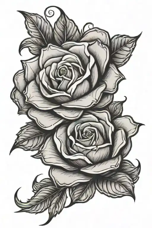 Mexican Rose Wrapped