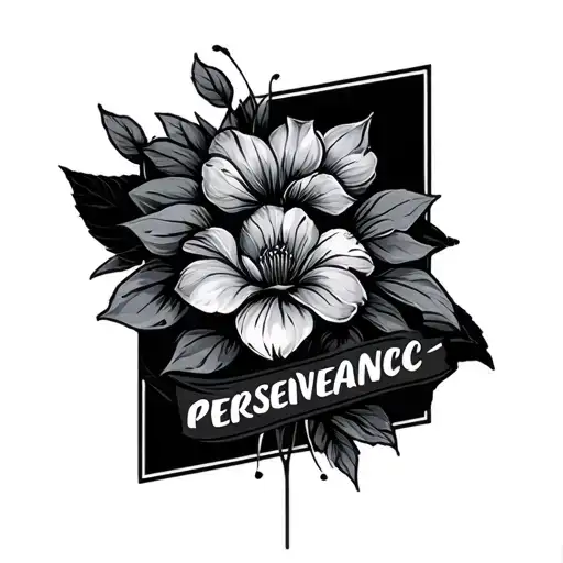 Lifestyle Comprising The Word Perseverance Present