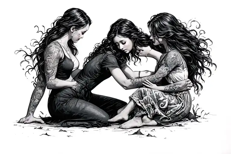 A Mother Lost Getting Attacked Trying To Get To Her Daughters