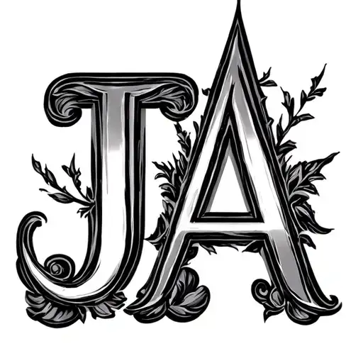 Letters J T A Representing 3 Kids Names