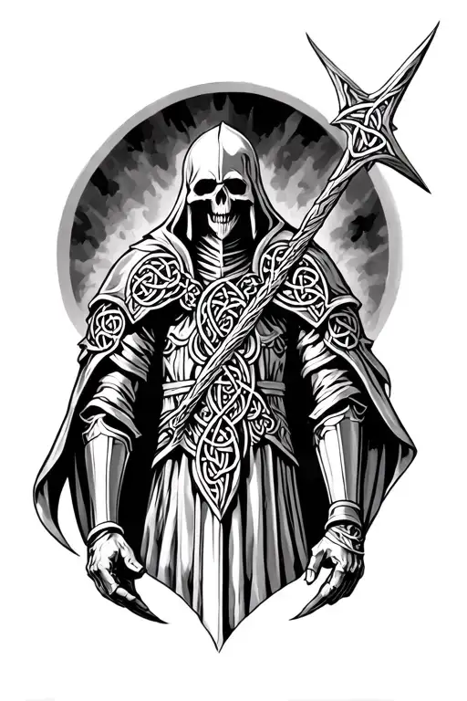 Celtic Knight Reaper Behind