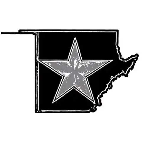 Tennessee Tri Star With Cross