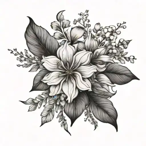 A Delicate Floral Arrangement Inspired By A Nurse's Dedication To Healing