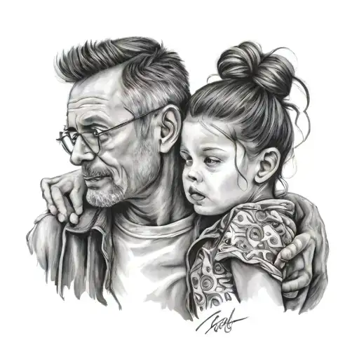 Dad And Daughter Diesal