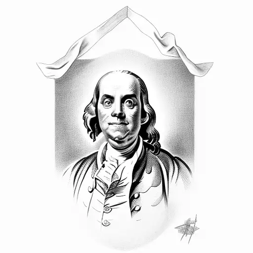 Benjamin Franklin That Looks Like Michaelangleo Ninja Turtle