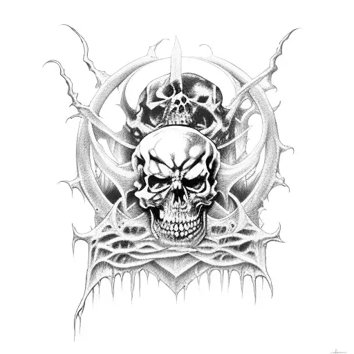 Avenged Sevenfold Album Cover Reimagined As A Lovecraftian Horror Scene