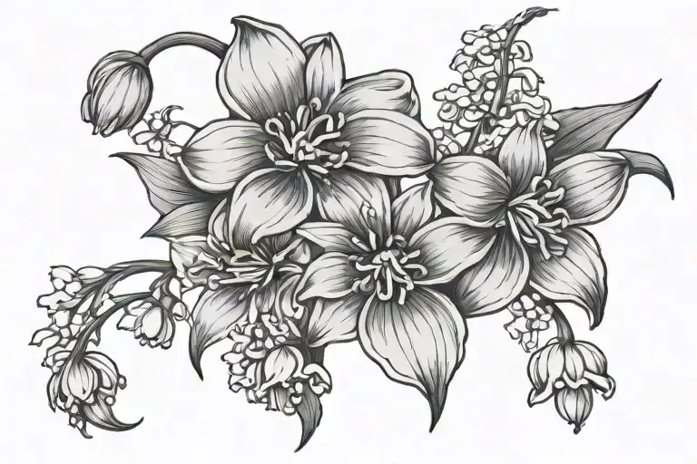 Daisy Flower Lilly Of The Valley