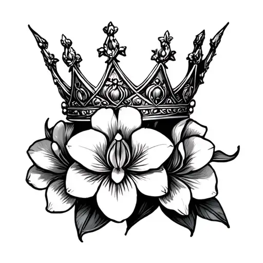 Cattleya The Ganster Princess Crown