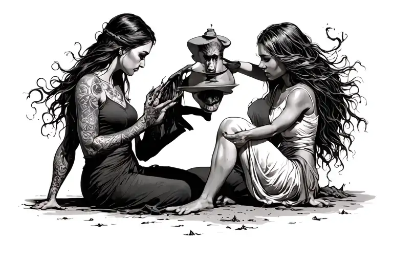 A Mother Going Through Hell Trying To Get To Her Daughters