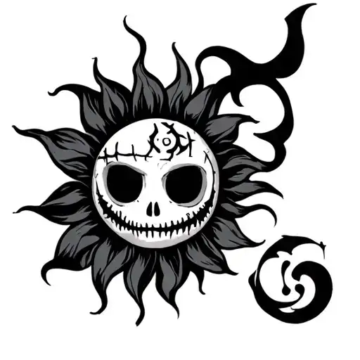 Neo Traditional Soul Eater Sun