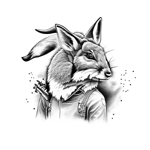 Full Sleeve A Rabbit And A Fox Dakar Mechanics