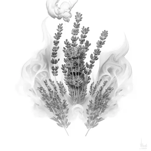 Lavender With A Little Bit Of Smoke And Masculine