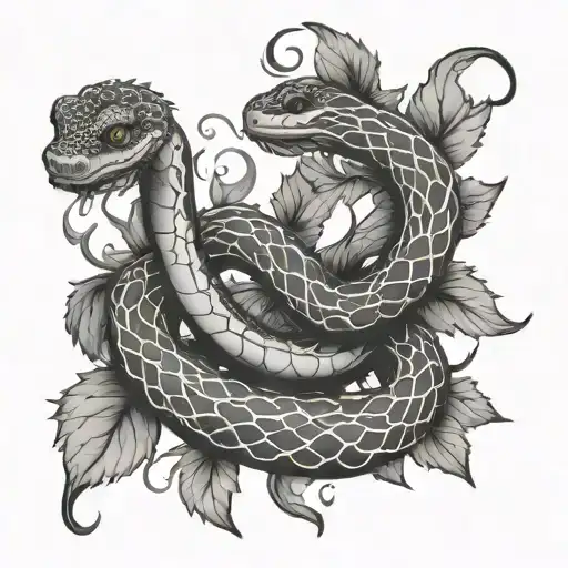 Vine And Snake