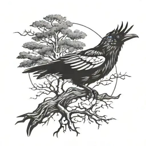 Raven Tree Compas