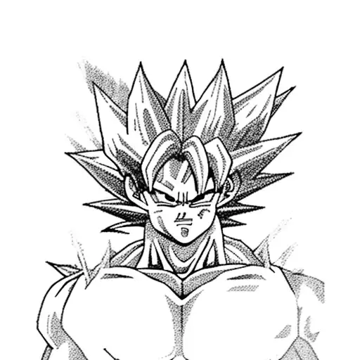 Goku Super Saiyan Pain