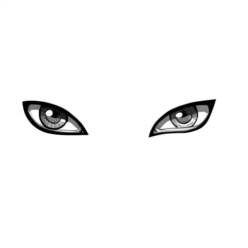 The Eyes Of A Naruto Character