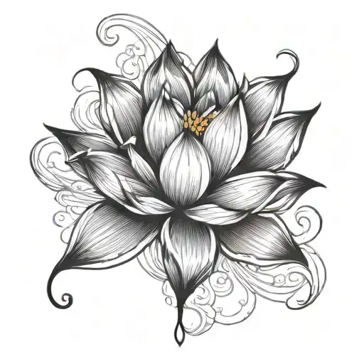 Climbing Quickdraws Forming A Lotus Flower