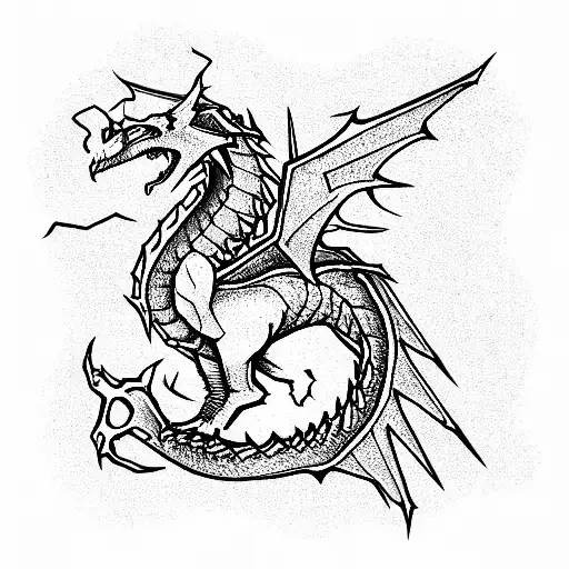 Minecraft Endr Dragon Holding The Number Fifty Three In Its Paws