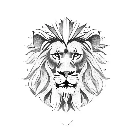 Dutch Lion With Us Flag