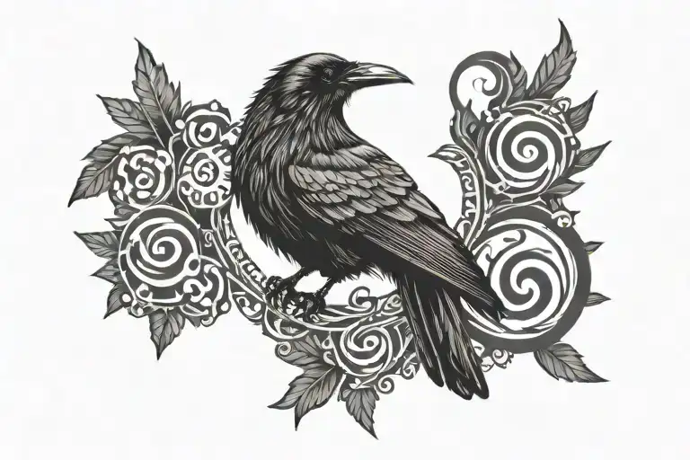 Raven Runes Mama Nebel