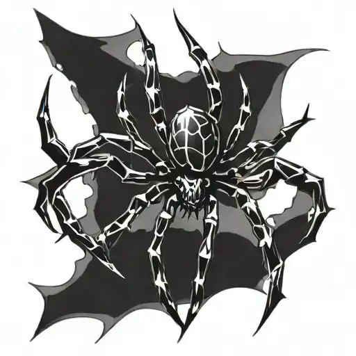 Spide Simple 4 In The Middle Of The Spider