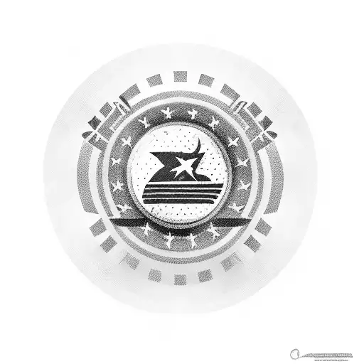 Cruzeiro Esporte Clube Emblem With A Football