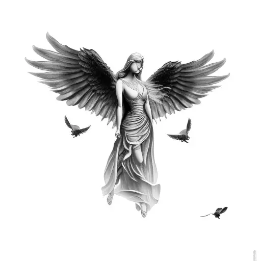An Angel With Wings